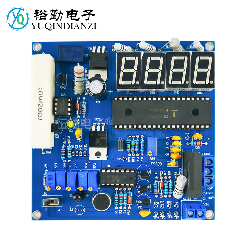 Constant temperature control and sound and light control electronic circuit assembly and application competition kit welding assembly assembly training