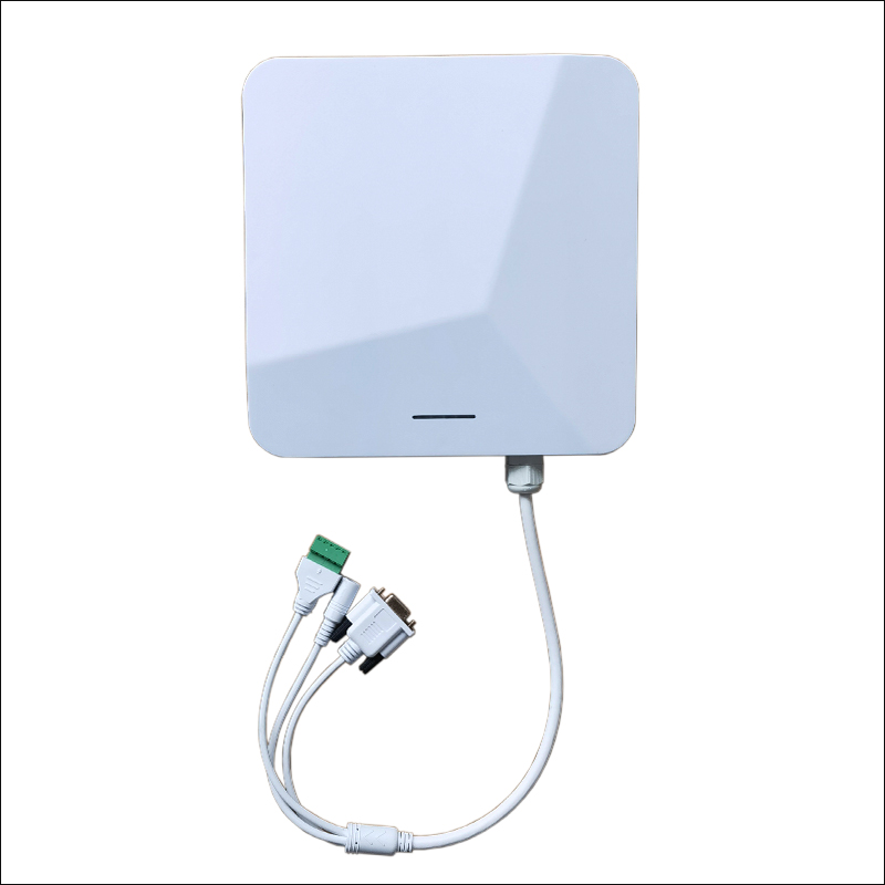 Tetsu RFID UHF Garbage sanitation management card reader from 0-6 meters in mesh print