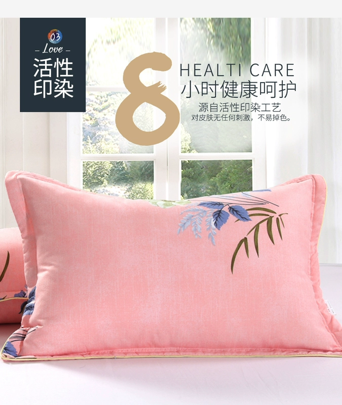 Hộ gia đình sinh viên bông gối tinh khiết bông lớp gối dày người lớn 48 74 cm lõi gối gói duy nhất gối bầu