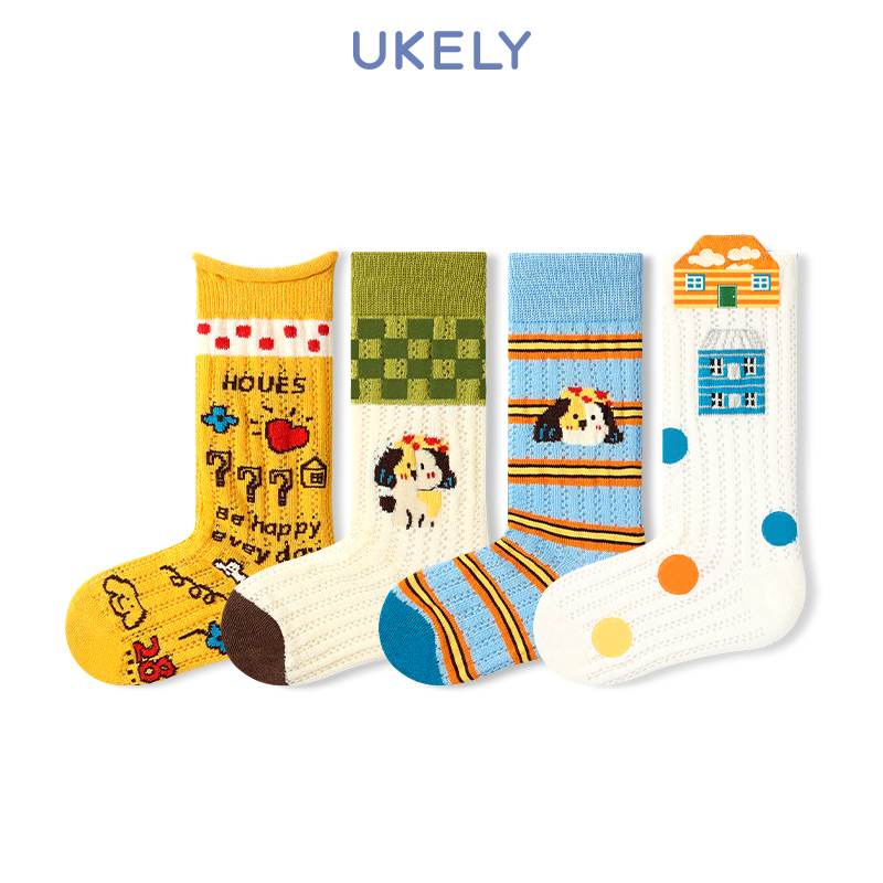 Youkeli Socks Children's Dopamine Mid-Calf Socks Summer Thin Breathable Mesh Socks Boys and Girls Calf Socks Summer Youkeli Socks Children's Dopamine Mid-Calf Socks Summer Thin Breathable Mesh Socks Boys and Girls Calf Socks Summer