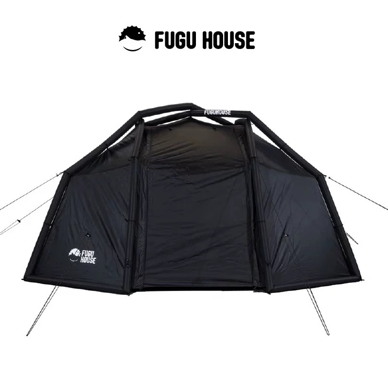 Brand New Fugu Inflatable Tent with Three or Four Sides, Suitable for Family Outdoor Activities, Parent-Child Bonding, Exquisite Camping, Motorcycle Travel, Self-Driving Trips, and Fishing