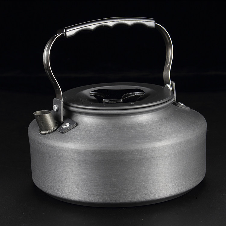 Outdoor 1 1L Teapot Field Portable Kettle Camping Picnic Kettle Hard alumina Coffee Pot