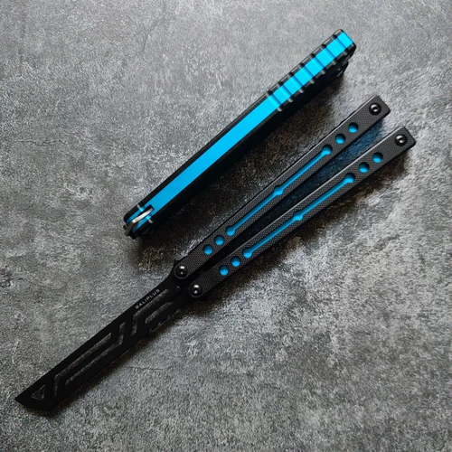 [Нет британской летающей бабочки] Nautilus Batterfly Balisong/Integrated Aluminum Handl