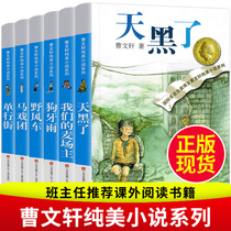 Cao Wenxuan series of childrens literature a complete collection of boutiquette dark dog tooth rain wild wind car Pure Beauty novel fourth fifth and sixth grade extra-curricular books must read Famous Books 10 12-year-old junior high school students