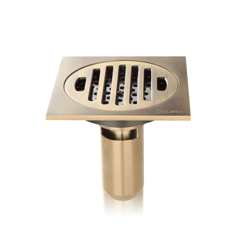 Omo Shower Full Copper Floor Drain Full Copper Deodorant Floor Drain Washing Machine Floor Drain Deodorant Makeup Room Tee