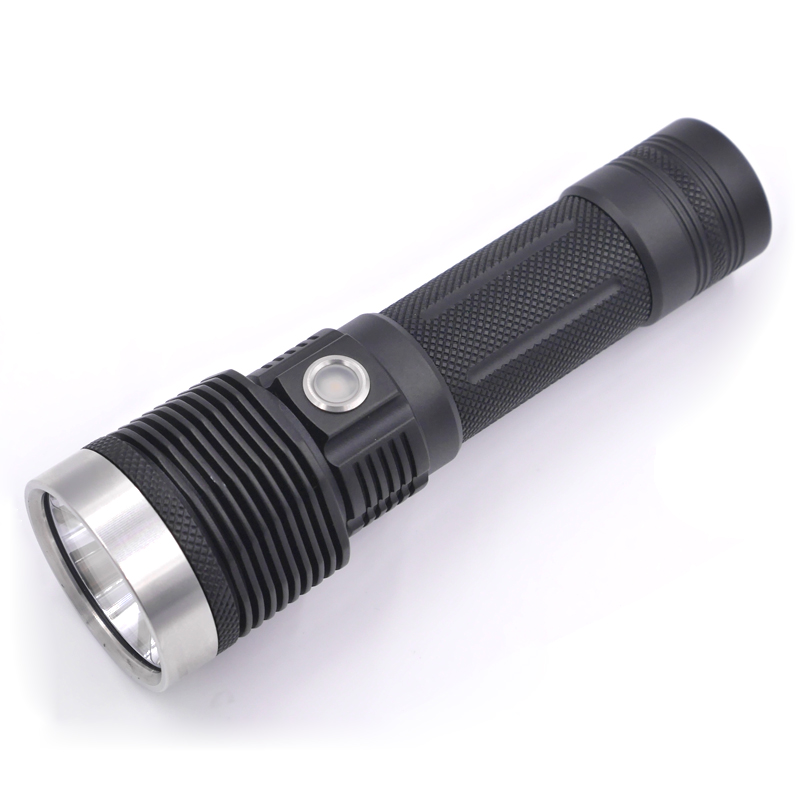 CREE XHP70 2nd generation bright light flashlight Direct charge rechargeable ultra-bright far-shot outdoor multifunctional LED lamp