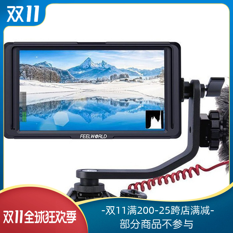 Fuweed F6S F5 single eye micro single eye camera camera 5 inch 4K high picture quality camera director monitor HDMI monitor
