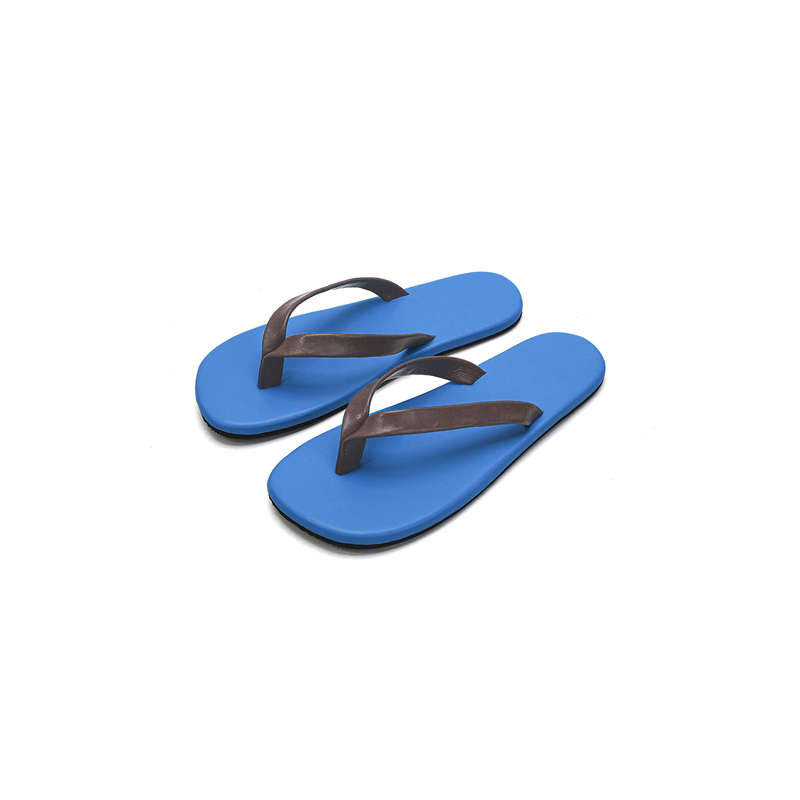 Lanxiaoran Minimalist Style Genuine Leather Flip-Flops for Men and Women, Flat-Soled Beach Casual Vacation Sandals