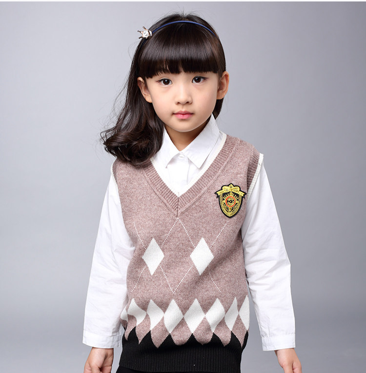 Gilet fille en cachemire - Ref 2071672 Image 19