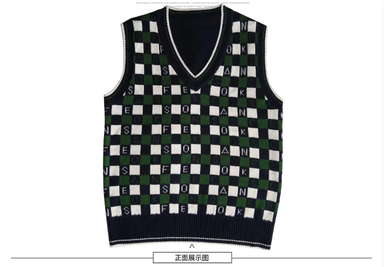 Áo len bé trai mới 2018 vest len ​​trẻ em len đan mùa xuân và mùa thu Hàn Quốc phiên bản mỏng của thủy triều trai lớn