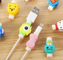 Mobile phone computer data line headphone protective sheath charger protective wire rope anti-fracture protective sheath