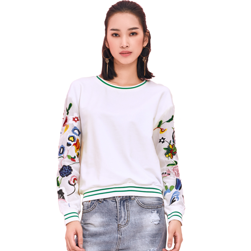 Sweatshirt femme en Coton - Ref 3217183 Image 5