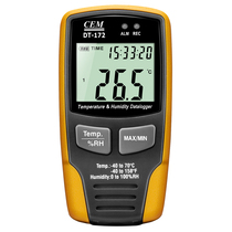 CEM Changchang DT-172 high-precision temperature and humidity recorder 32700 readings with USB guarantee