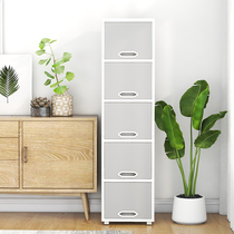 Clamshell type nip containing cabinet Kitchen Living Room Leaning Against Wall Home Bucket Cabinet Thickened Plastic Locker Disposal Cabinet