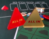 Texas Hold'em All in Brand Полный синтетический стейк многопрофильный акрил падает бедным.