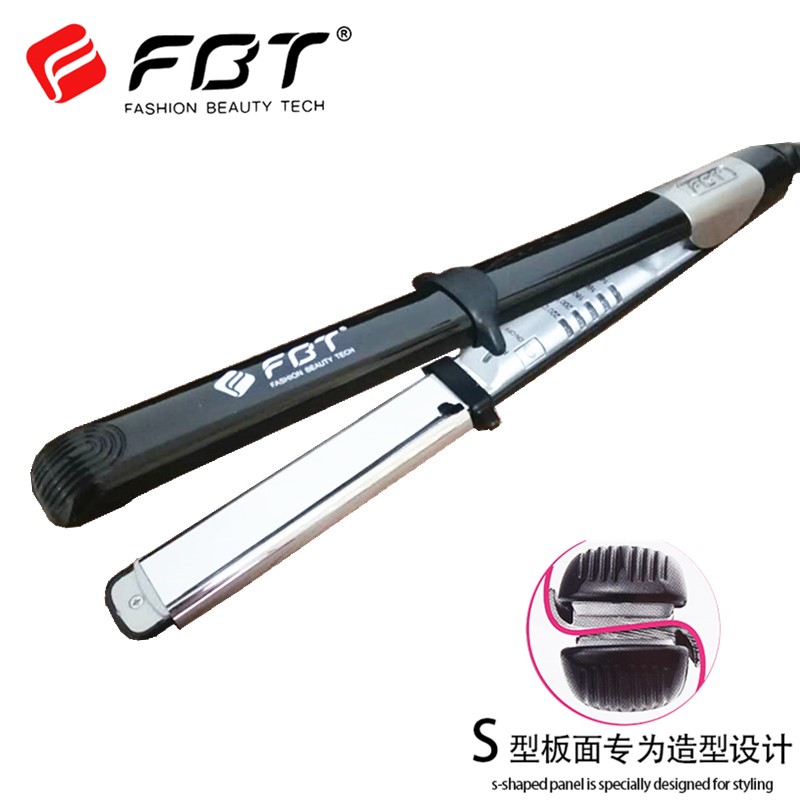 fbt splint straight hairdresser special deck pull straight plate straight plate clip makeup artist portable straightener straight hair stick