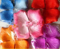 Simulated rose petals dried petals hand-sprinkled flowers wedding room wedding bed fake flower petals wedding wedding supplies