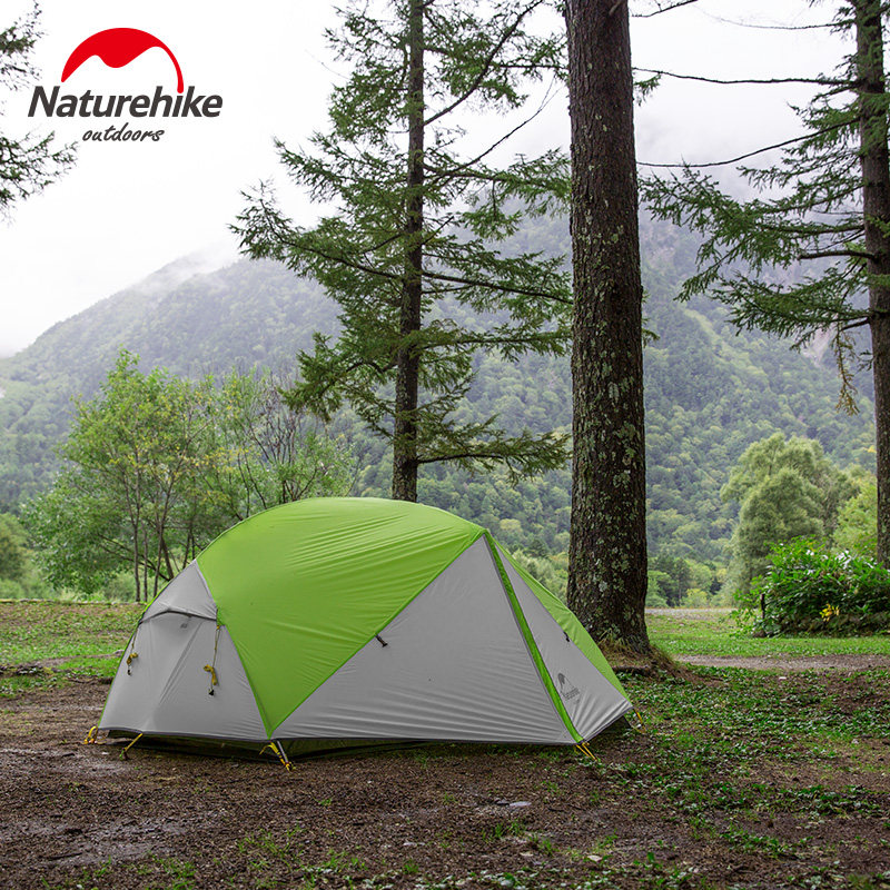 NH Norwegian Customer Outer Mongolia Plus ultralight 20D Silicone Anti Rainstorm Tent Outdoor 2 People Self Driving Tour Double Three-season Tent 