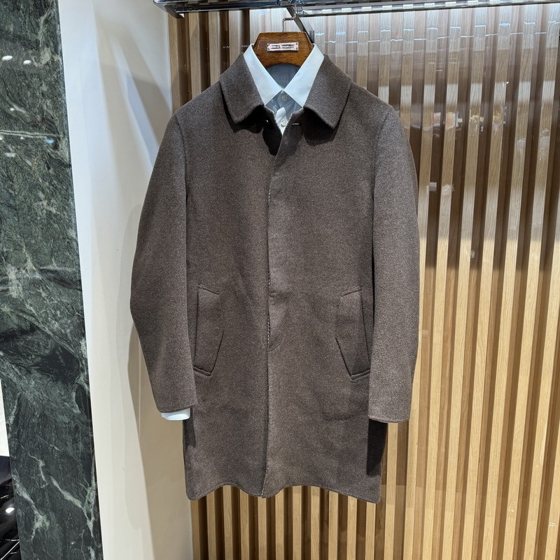 Cardanton Men's Autumn and Winter Long Business Casual Wool Coat Windbreaker Kcbw65814 Tag Price 6800