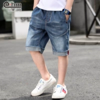 Quần áo trẻ em voi bé trai quần short denim quần trẻ em mùa hè 2019 mới quần trẻ em nước ngoài lớn - Quần jean quần áo bé gái