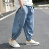 小象汉姆 Летняя одежда, летние тонкие штаны, детское средство от комаров, джинсы, подходит для подростков