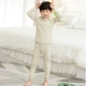 Baby voi set Hamboy boy quần áo mùa thu quần dài trẻ em đồ lót mùa thu và mùa đông quần áo nhà trẻ em quần áo trẻ em lớn đồ lót - Quần áo lót quần sịp bé trai