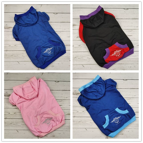 Европейская и американская одежда для собак с домашними собаками с вышитой шляп