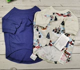 Бесплатная доставка ВСЕ -Коттон Европейская и американская одежда для любителей собаки короткая -летняя летняя рельеф