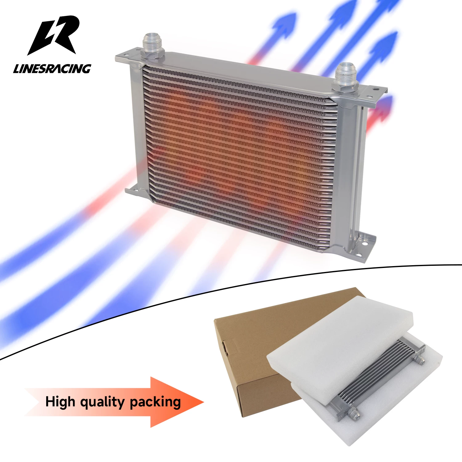 Universal engine oil, modified radiator, Olympic racing car