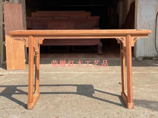 Vietnam Red Wood Furniture Flowers Pear Wood Semi-finished Products Myanmar Flower Pears Bill Gontable Table China Crafts Material Uniform