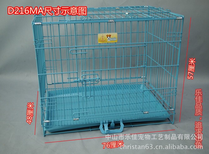 Chó lồng Le Jia táo bạo gấp thú cưng lồng chó thỏ lồng mèo lồng gà lồng chó Teddy lồng lồng - Cat / Dog hàng ngày Neccessities bình nước gắn chuồng