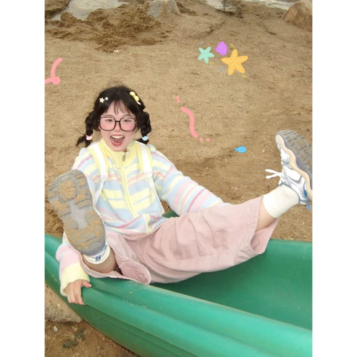 Трикотажный осенний кардиган, дизайнерский свитер с молнией, куртка, тренд сезона