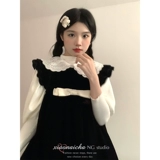 Японская кукла, осеннее милое платье, мини-юбка без рукавов, кукольный воротник, новая коллекция, подходит для подростков