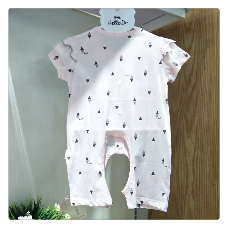 Hello.dr babyiesies mùa hè mỏng phần quần áo trẻ em leo núi quần áo sơ sinh em bé đồ ngủ Ankami - Áo liền quần jumpsuit trẻ em xuân hè