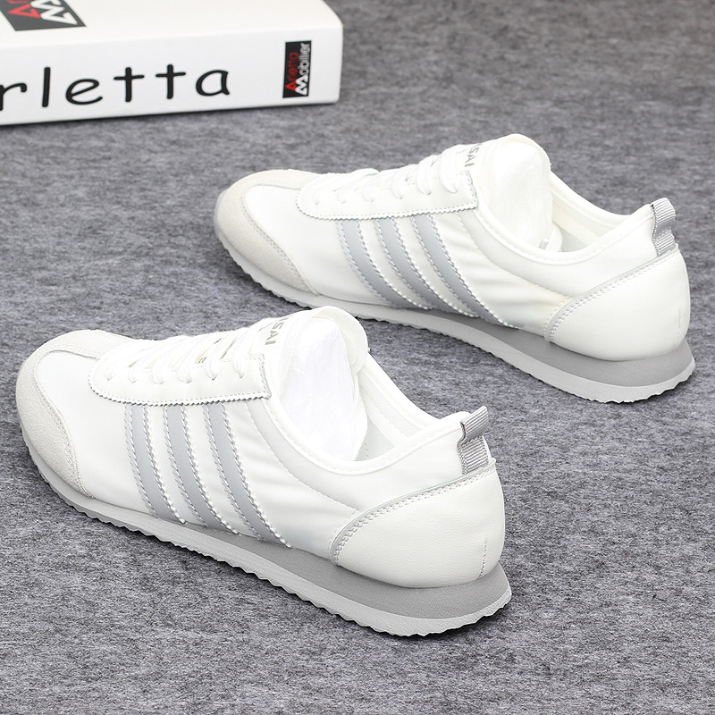 White forrest shoes men's canvas summer breathable low-top Korean version of the small white shoes men's soft bottom sports trend casual shoes