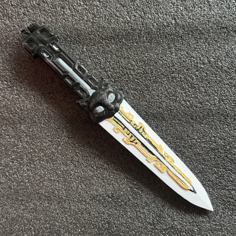Delta Force Claw Data Flying Knife Toy Mandel Brick Peripheral Gold Bar Metal Card Figure Character
