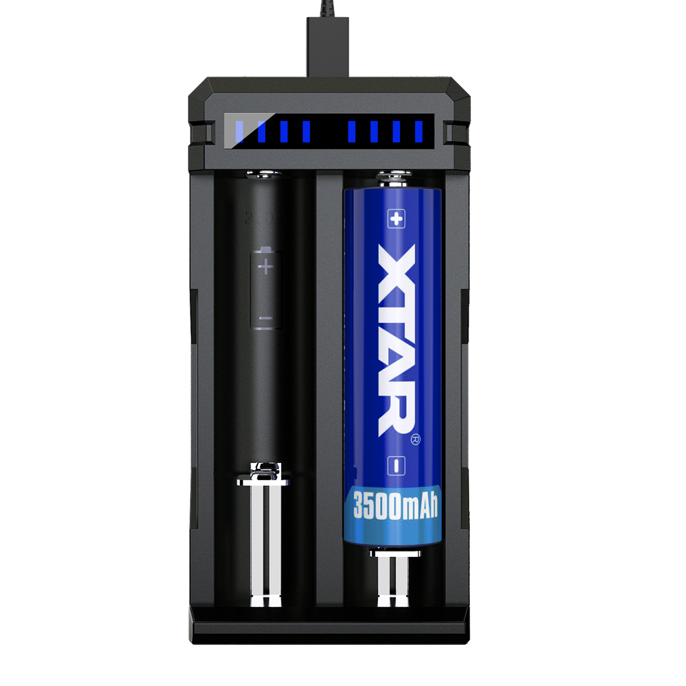 XTAR SC2 intense light flashlight 18650 21700 Lithium battery charger 3A full of self-stop