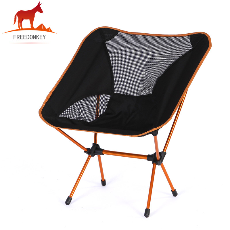 Free donkey outdoor portable ultra-light folding chair fishing leisure chair stool sketching back chair beach chair