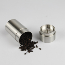 Small portable pure tin can travel metal Japanese-style retro style mini wake-up tea alloy storage sealed can