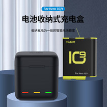 TaEx gopro10 battery charger suit containing three-charge motion camera gopro10 9 accessories battery