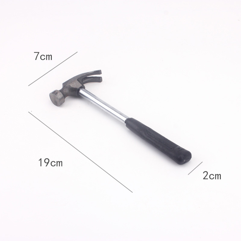 Non-marking nail hook Mini small hammer installation accessories Small hammer Small hammer Short type small iron head hammer