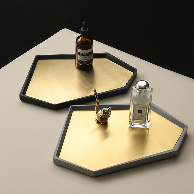 Kyaw I Cement Pan Nordic Home Modern Depanning Lins Tea Water Cup Decorative Swing Disc Special Jewelry Containing Cover Tray