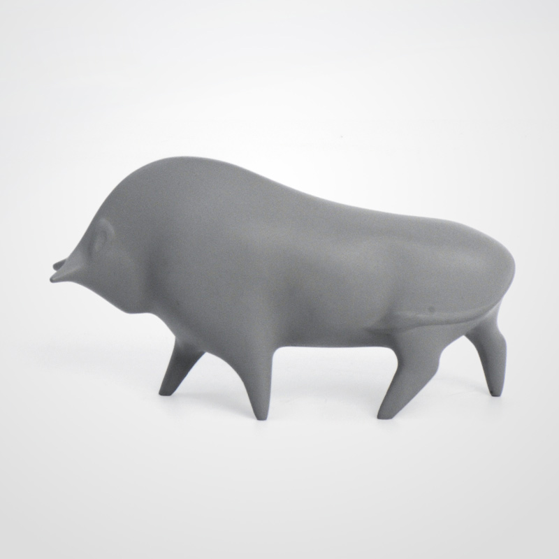 Modern minimalist cow ornaments porch living room bookcase office leadership desktop home model room creative decorations