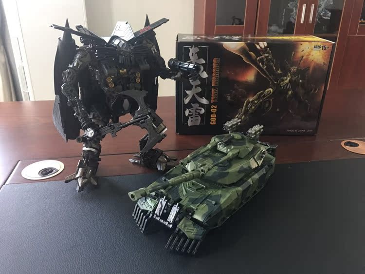 TF DreamWorks transforms God02tf Leader Tank APS02 Noisy Figure Green Color