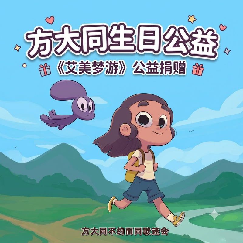 Fang Datong's Birthday Amy Dreamland Graphic Novel Charity Event
