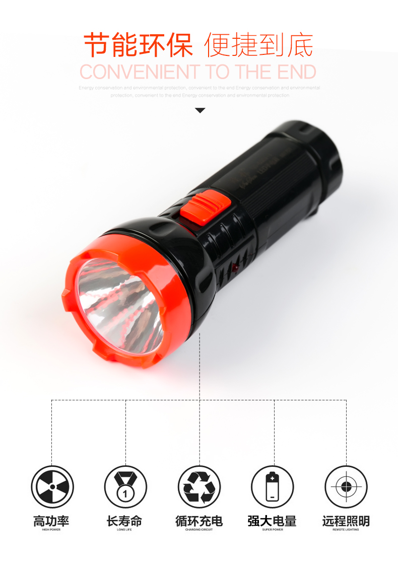 LED chói nổi bật đèn pin sạc hộ gia đình nhỏ chiếu sáng ngoài trời di động tầm xa cắm trại đèn pin đội đầu siêu sáng 200w