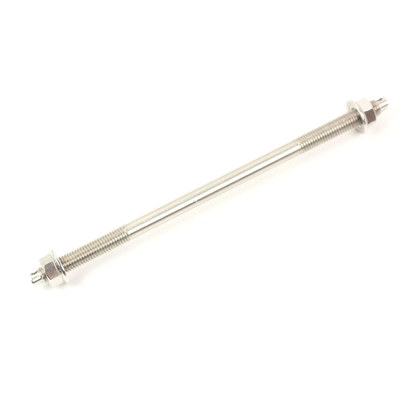 Stainless steel shaft front shaft M10/12mm lengthened color titanium calf burned titanium tortoise Fuxi Hussars BWS modification
