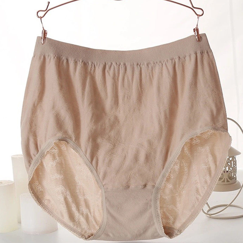 4 pieces of seamless underwear for middle-aged and elderly women