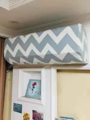Air conditioning cover dust cover protective cover Wall type universal elastic simple modern bedroom 1 Horse 1 5 horse Wall air conditioner