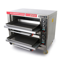 Bao Bao baking electric oven commercial second floor cake bread pizza egg tart oven double oven oven with timing